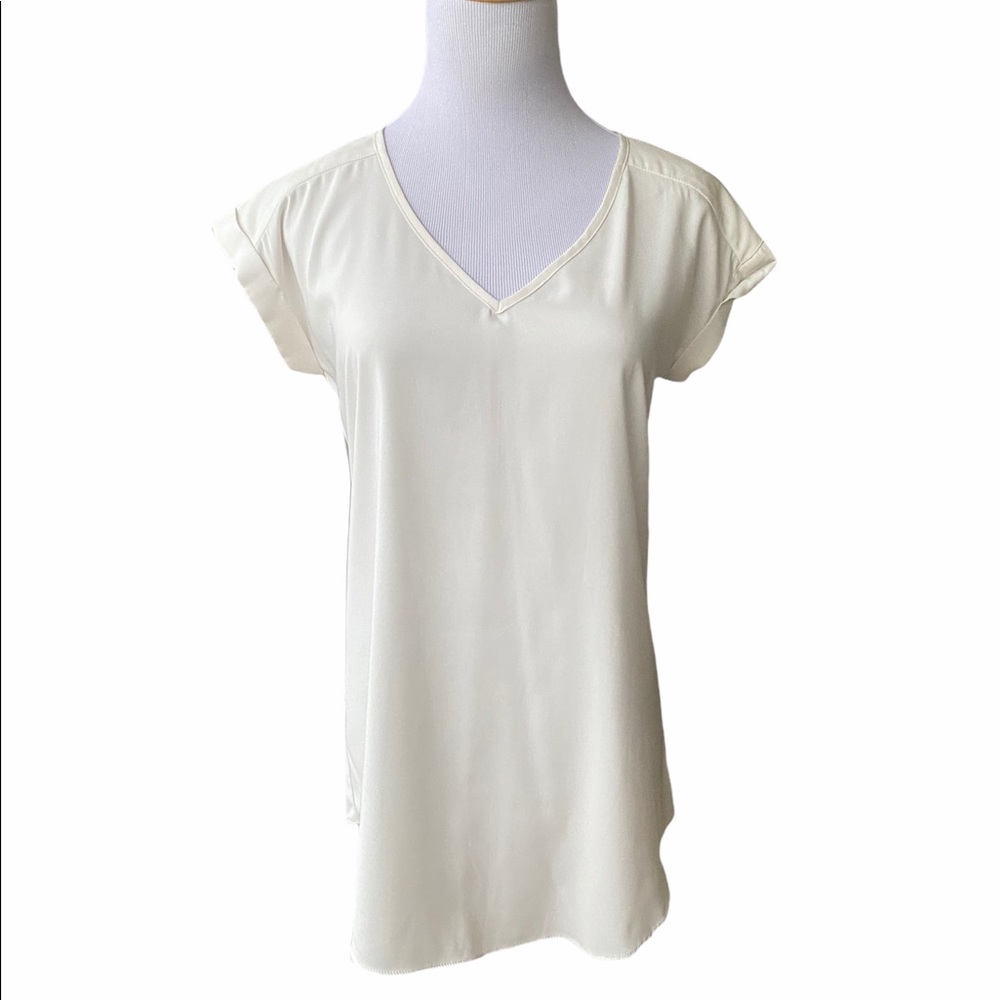 Express Cream Silky Tee